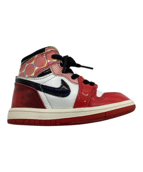 NIKE（ナイキ）NIKE (ナイキ) Spider Man (スパイダーマン) ハイカットスニーカー レッド サイズ:13cmの古着・服飾アイテム