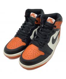 NIKE（ナイキ）の古着「ハイカットスニーカー/Air Jordan 1 Retro High OG "Shattered Backboard"」｜オレンジ×ブラック