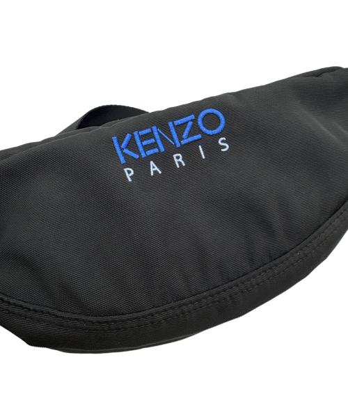 KENZO（ケンゾー）KENZO (ケンゾー) ウエストバッグ ブラック×ブルーの古着・服飾アイテム