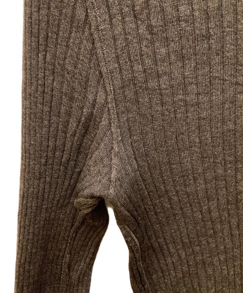 DOLCE & GABBANA（ドルチェ＆ガッバーナ）DOLCE & GABBANA (ドルチェ＆ガッバーナ) 薄手ニット ブラウン サイズ:44の古着・服飾アイテム