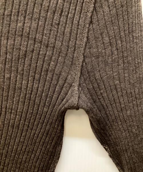 DOLCE & GABBANA（ドルチェ＆ガッバーナ）DOLCE & GABBANA (ドルチェ＆ガッバーナ) 薄手ニット ブラウン サイズ:44の古着・服飾アイテム