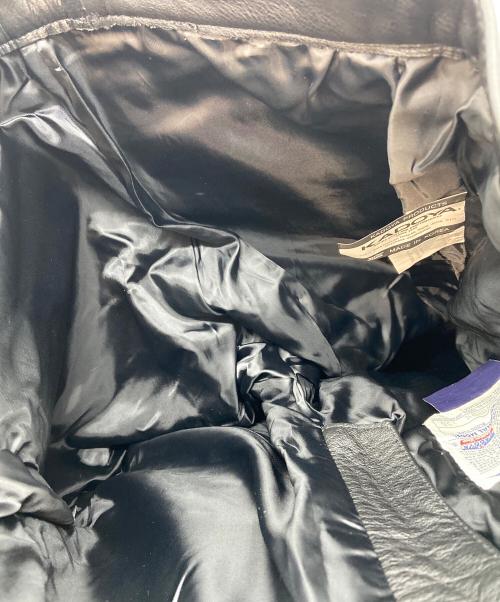 KADOYA（カドヤ）KADOYA (カドヤ) レザーパンツ ブラック サイズ:W31の古着・服飾アイテム