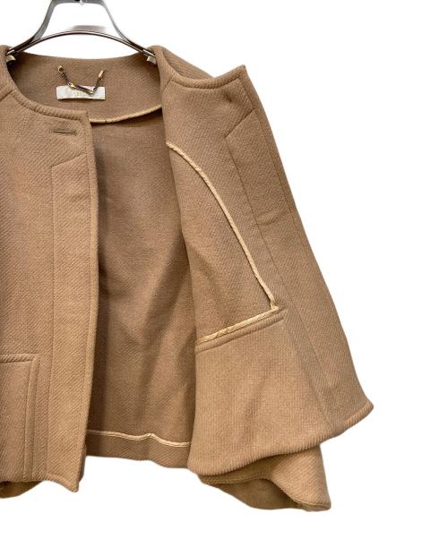 Chloe（クロエ）Chloe (クロエ) ショートジャケット ベージュ サイズ:36の古着・服飾アイテム