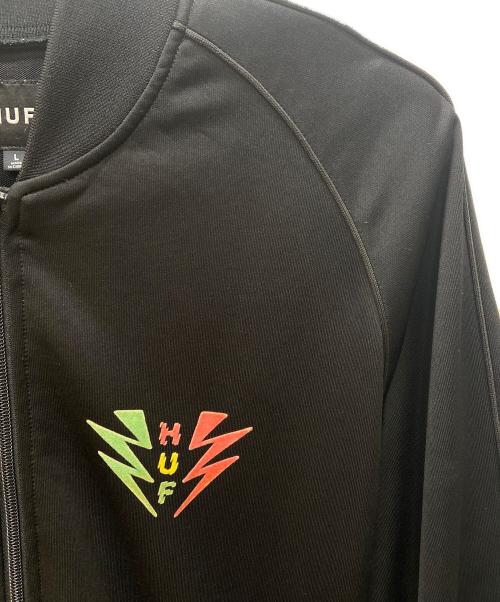HUF（ハフ）HUF (ハフ) SEISMIC BASS TRACK JACKET ブラック サイズ:Lの古着・服飾アイテム