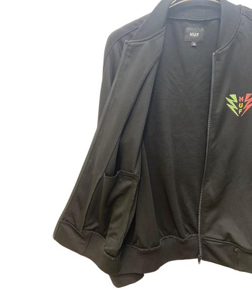 HUF（ハフ）HUF (ハフ) SEISMIC BASS TRACK JACKET ブラック サイズ:Lの古着・服飾アイテム