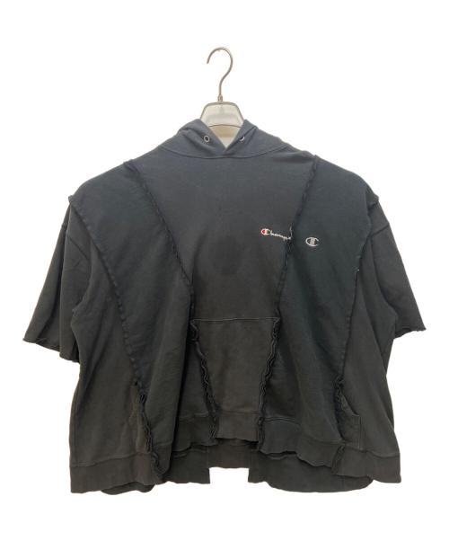 Champion（チャンピオン）Champion (チャンピオン) DISCOVERED (ディスカバード) プルオーバーパーカー ブラック サイズ:FREEの古着・服飾アイテム