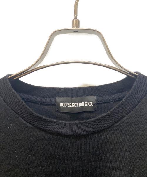 GOD SELECTION XXX（ゴッド セレクション トリプルエックス）GOD SELECTION XXX (ゴッド セレクション トリプルエックス) 半袖カットソー ブラック サイズ:XXLの古着・服飾アイテム