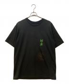 Needles×End of the Worldニードルズ×エンド・オブ・ザ・ワールド）の古着「半袖カットソー」｜ブラック