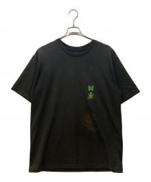 Needles×End of the World（ニードルズ×エンド・オブ・ザ・ワールド）の古着「半袖カットソー」｜ブラック