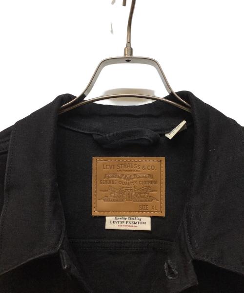 LEVI'S（リーバイス）LEVI'S (リーバイス) デニムトラッカージャケット ブラック サイズ:XLの古着・服飾アイテム