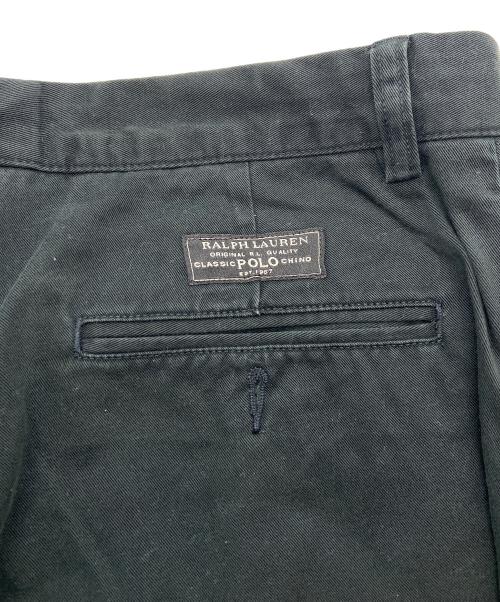 POLO RALPH LAUREN（ポロ・ラルフローレン）POLO RALPH LAUREN (ポロ・ラルフローレン) チノパン90年代/ポロチノ ブラック サイズ:W32×L30の古着・服飾アイテム