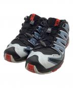 SALOMONサロモン）の古着「ローカットスニーカー」｜レッド×ブルー