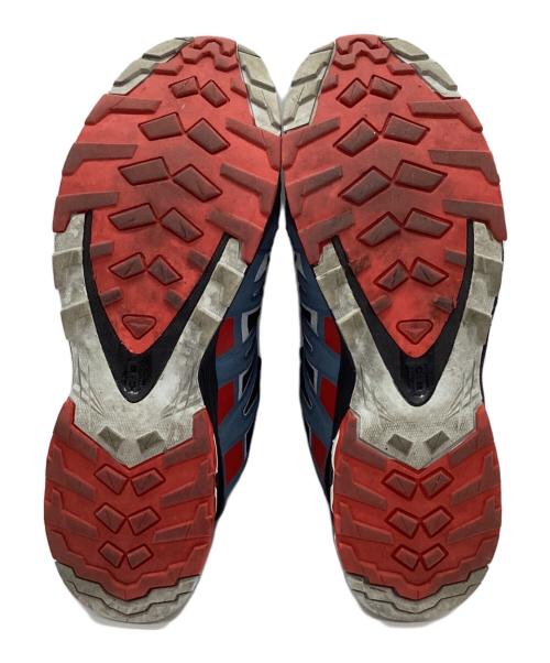 SALOMON（サロモン）SALOMON (サロモン) ローカットスニーカー レッド×ブルー サイズ:27cmの古着・服飾アイテム