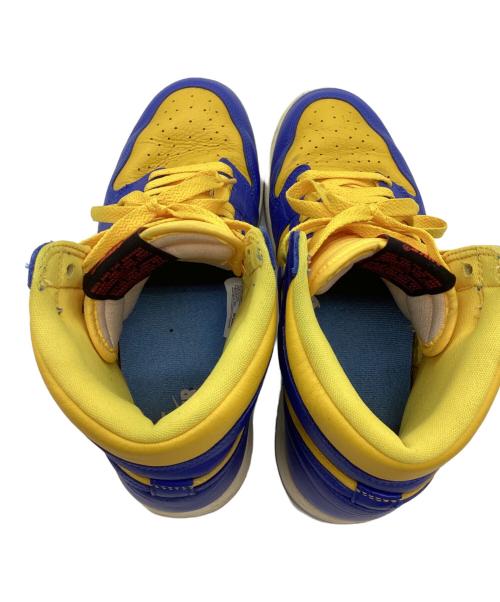 NIKE（ナイキ）NIKE (ナイキ) ハイカットスニーカー/Women's Air Jordan 1 High OG イエロー×ブルー サイズ:27cmの古着・服飾アイテム