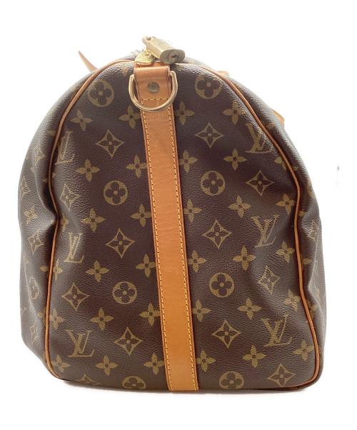 LOUIS VUITTON（ルイ ヴィトン）LOUIS VUITTON (ルイ ヴィトン) ボストンバッグ/モノグラム・キーポル・バンドリエール50 ブラウンの古着・服飾アイテム