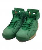 NIKEナイキ）の古着「ハイカットスニーカー/Nike Air Jordan 6 Retro "Gatorade Green"」｜グリーン