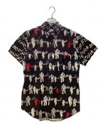 COMME des GARCONS（コムデギャルソン）の古着「半袖シャツ」｜ブラック