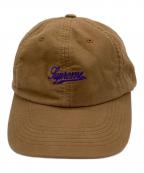 SUPREMEシュプリーム）の古着「キャップ」｜キャメル