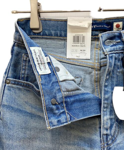 LEVI'S MADE&CRAFTED（リーバイスメイドクラフテッド）LEVI'S MADE&CRAFTED (リーバイスメイドクラフテッド) デニムパンツ インディゴ サイズ:W24 未使用品の古着・服飾アイテム