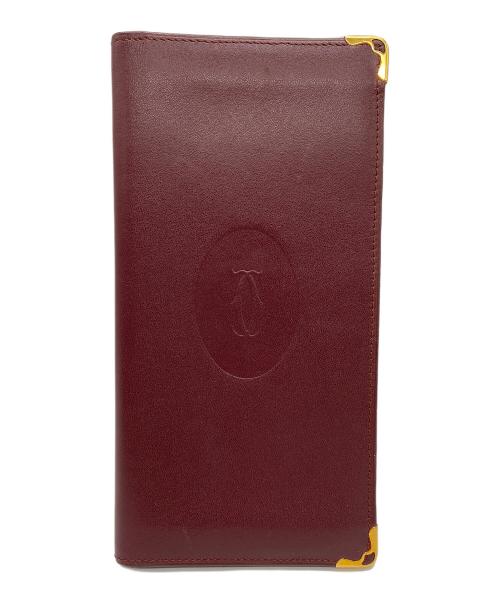 Cartier（カルティエ）Cartier (カルティエ) カードケース ブラウンの古着・服飾アイテム