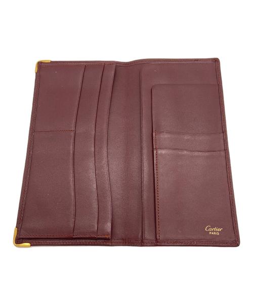 Cartier（カルティエ）Cartier (カルティエ) カードケース ブラウンの古着・服飾アイテム