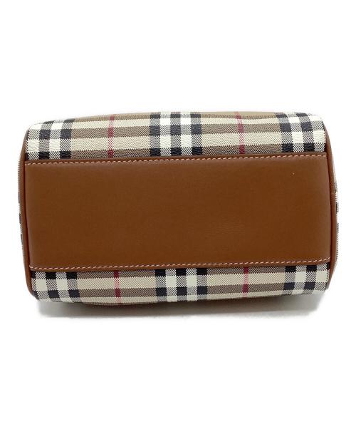 BURBERRY（バーバリー）BURBERRY (バーバリー) ショルダーバッグ ベージュ×ブラック×レッド×ホワイトの古着・服飾アイテム