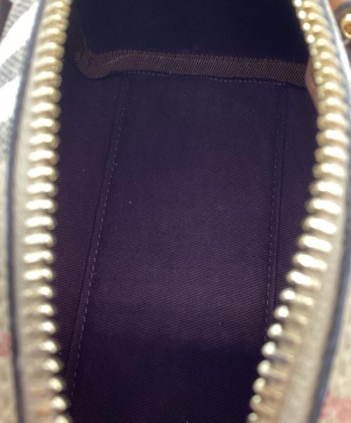 BURBERRY（バーバリー）BURBERRY (バーバリー) ショルダーバッグ ベージュ×ブラック×レッド×ホワイトの古着・服飾アイテム