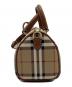 BURBERRY (バーバリー) ショルダーバッグ ベージュ×ブラック×レッド×ホワイト：100000円