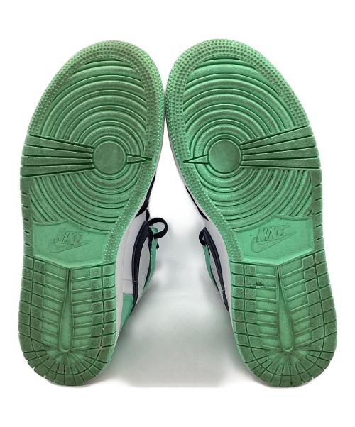 NIKE（ナイキ）NIKE (ナイキ) AIR JORDAN 1 RETRO HIGH OG 黄緑×ブラック×ホワイト サイズ:23cmの古着・服飾アイテム