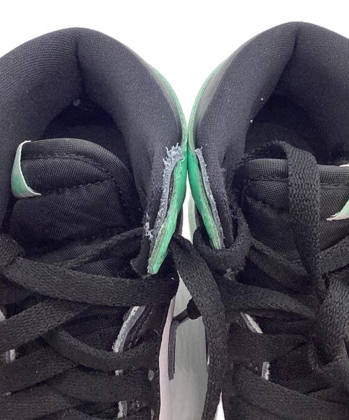 NIKE（ナイキ）NIKE (ナイキ) AIR JORDAN 1 RETRO HIGH OG 黄緑×ブラック×ホワイト サイズ:23cmの古着・服飾アイテム