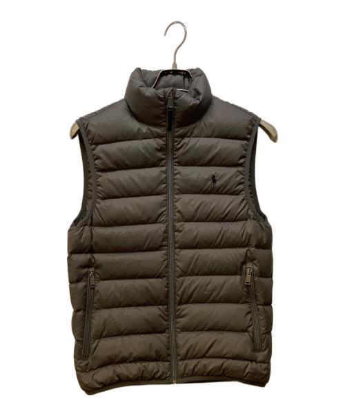 POLO RALPH LAUREN（ポロ・ラルフローレン）POLO RALPH LAUREN (ポロ・ラルフローレン) ダウンベスト グレー サイズ:XSの古着・服飾アイテム