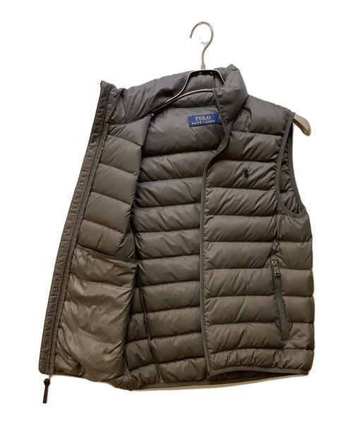 POLO RALPH LAUREN（ポロ・ラルフローレン）POLO RALPH LAUREN (ポロ・ラルフローレン) ダウンベスト グレー サイズ:XSの古着・服飾アイテム