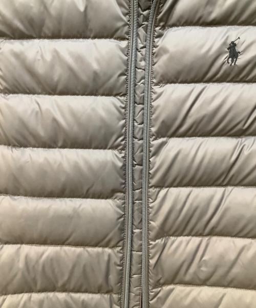 POLO RALPH LAUREN（ポロ・ラルフローレン）POLO RALPH LAUREN (ポロ・ラルフローレン) ダウンベスト グレー サイズ:XSの古着・服飾アイテム