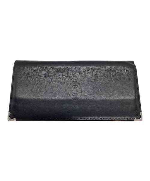 Cartier（カルティエ）Cartier (カルティエ) 長財布/マストライン ブラックの古着・服飾アイテム