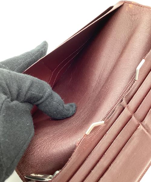 Cartier（カルティエ）Cartier (カルティエ) 長財布/マストライン ブラックの古着・服飾アイテム