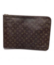 LOUIS VUITTON（ルイ ヴィトン）の古着「クラッチバッグ」｜ブラウン