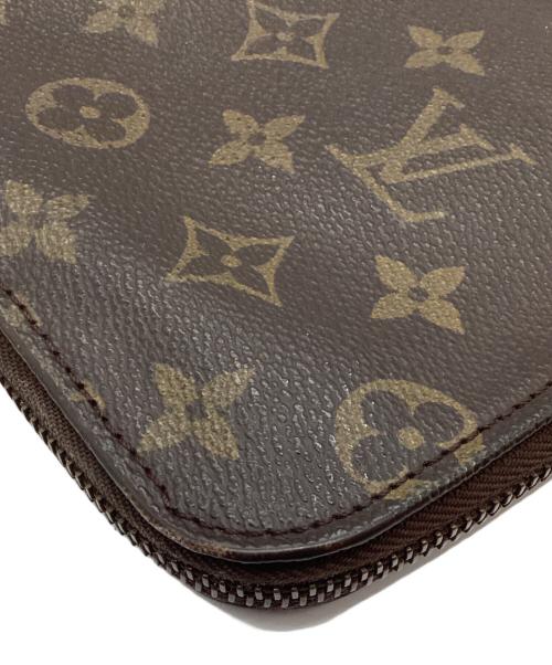 LOUIS VUITTON（ルイ ヴィトン）LOUIS VUITTON (ルイ ヴィトン) クラッチバッグ/モノグラム ポッシュ・ドキュマン ブラウンの古着・服飾アイテム