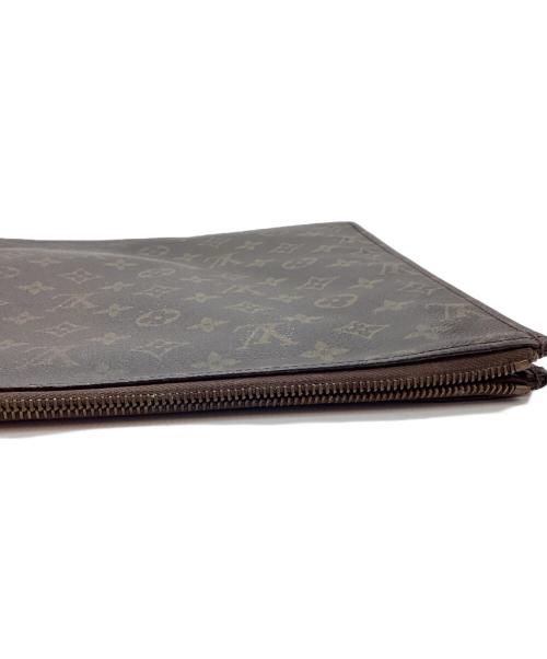LOUIS VUITTON（ルイ ヴィトン）LOUIS VUITTON (ルイ ヴィトン) クラッチバッグ/モノグラム ポッシュ・ドキュマン ブラウンの古着・服飾アイテム