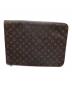 LOUIS VUITTON (ルイ ヴィトン) クラッチバッグ/モノグラム ポッシュ・ドキュマン ブラウン：13000円