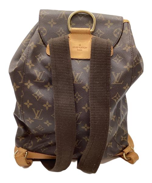 LOUIS VUITTON（ルイ ヴィトン）LOUIS VUITTON (ルイ ヴィトン) リュック/モノグラム・モンスリGM ブラウンの古着・服飾アイテム