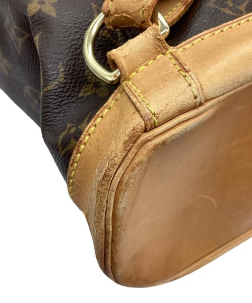 LOUIS VUITTON（ルイ ヴィトン）LOUIS VUITTON (ルイ ヴィトン) リュック/モノグラム・モンスリGM ブラウンの古着・服飾アイテム
