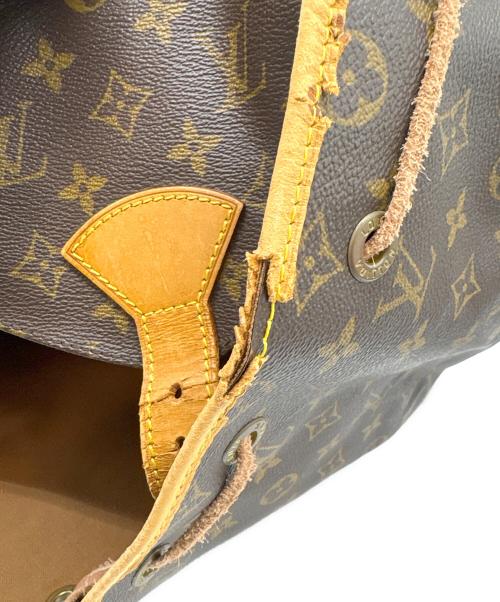 LOUIS VUITTON（ルイ ヴィトン）LOUIS VUITTON (ルイ ヴィトン) リュック/モノグラム・モンスリGM ブラウンの古着・服飾アイテム
