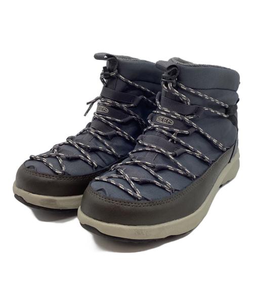 KEEN（キーン）KEEN (キーン) ユニークスニークチャッカ グレー×ブラック サイズ:27.5cmの古着・服飾アイテム