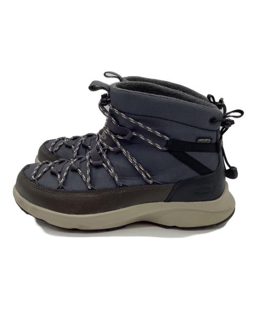 KEEN（キーン）KEEN (キーン) ユニークスニークチャッカ グレー×ブラック サイズ:27.5cmの古着・服飾アイテム