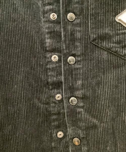 BUDS POOL（バッズプール）BUDS POOL (バッズプール) コーデュロイジャケット ブラック サイズ:Mの古着・服飾アイテム