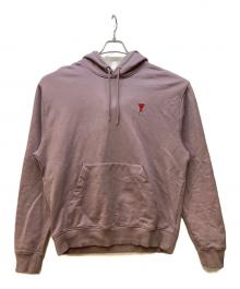 AMI PARIS（アミ パリス）の古着「プルオーバーパーカー」｜パープル