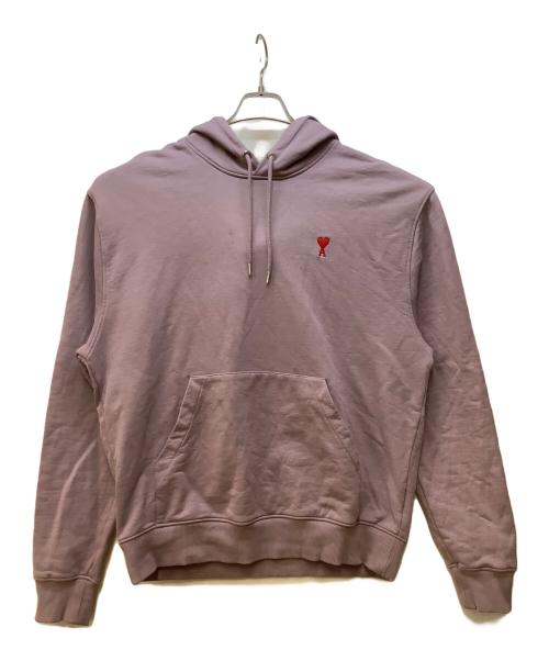 AMI PARIS（アミ パリス）AMI PARIS (アミ パリス) プルオーバーパーカー パープル サイズ:XLの古着・服飾アイテム