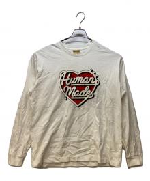 HUMAN MADE（ヒューマンメイド）の古着「長袖カットソー」｜ホワイト
