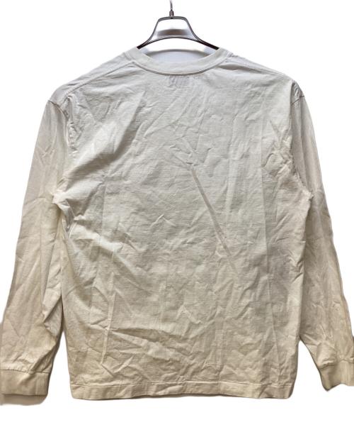 HUMAN MADE（ヒューマンメイド）HUMAN MADE (ヒューマンメイド) 長袖カットソー ホワイト サイズ:XXLの古着・服飾アイテム