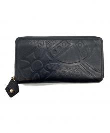 Vivienne Westwood（ヴィヴィアンウエストウッド）の古着「ラウンドファスナー財布」｜ブラック